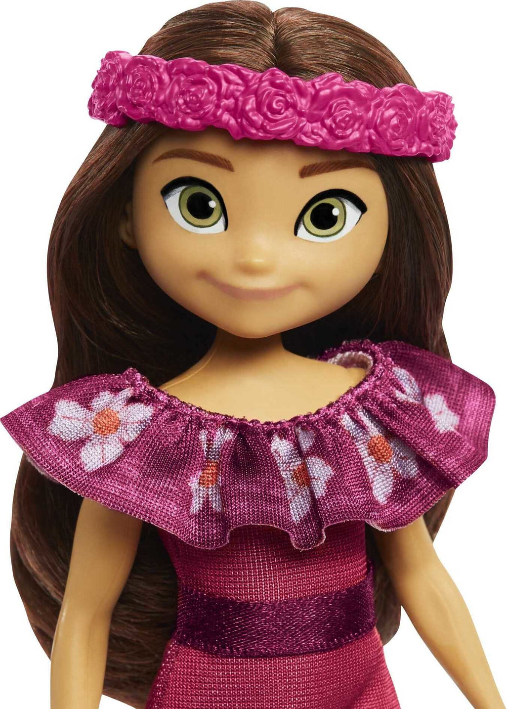 Lucky Doll with Dress, Floral Crown, Brush & Spirit Horse with Long Mane N33631