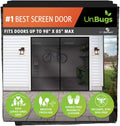 Fiberglass Mesh Magnetic Screen Door Pack of 2 N36595