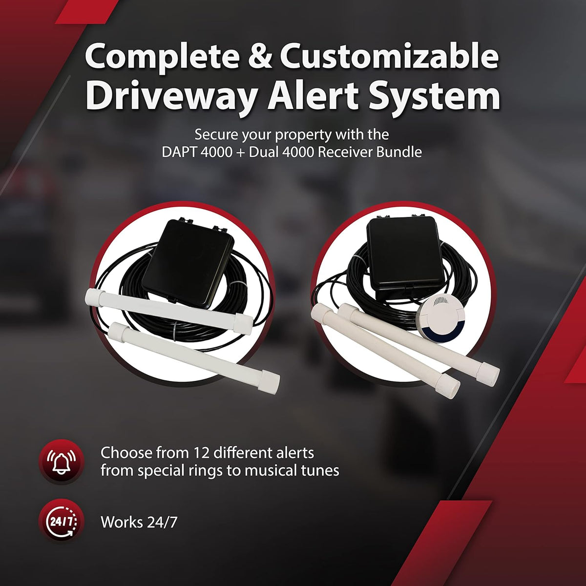 Dual-4000 Security System with 2 Probes A83219