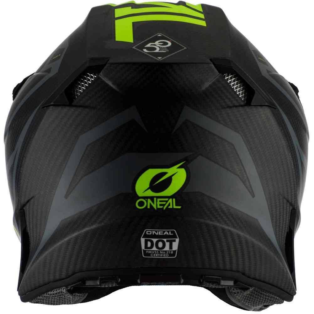 Black/Neon Yellow XL Carbon Race Helmet H695529