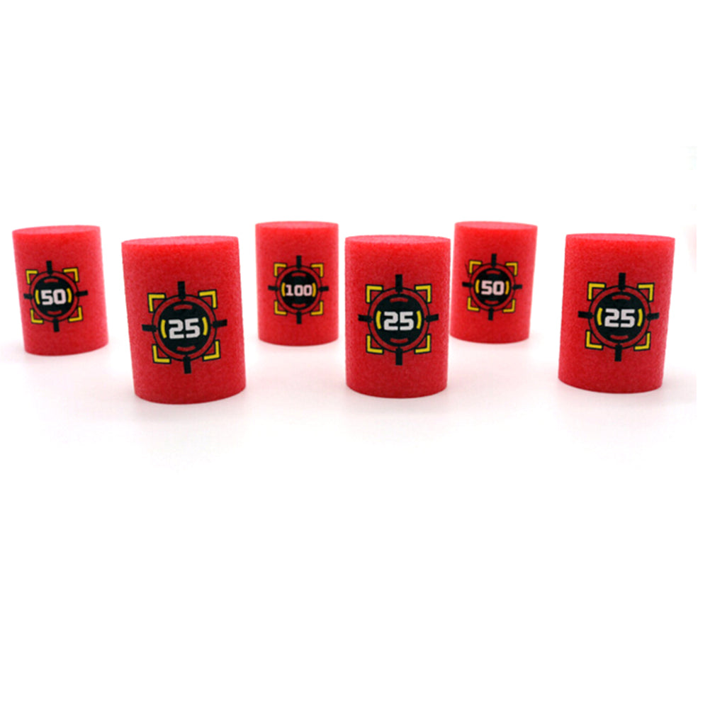 6PCS EVA Soft Bullet Target Dart Toy Q466