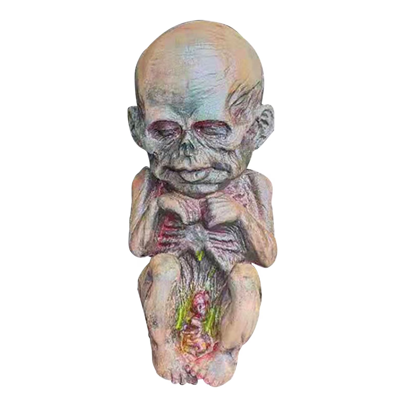 Halloween Mummy Doll Ghost Baby Crawling Corpse Imp Tricky Toy Scary Ghost Doll A7663