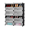 12 Cubic 6-Tier Shoe Rack Shelf Cabinet Storage Closet Organizer S855
