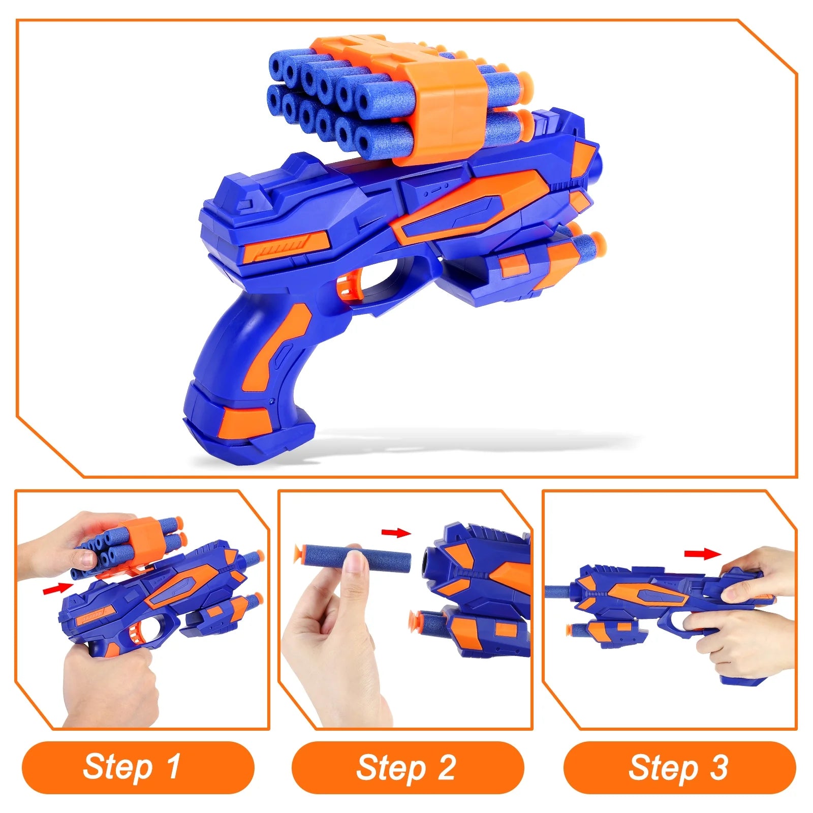 Electronic Scoring Shooting Target for Toy Guns and Foam Darts F973780