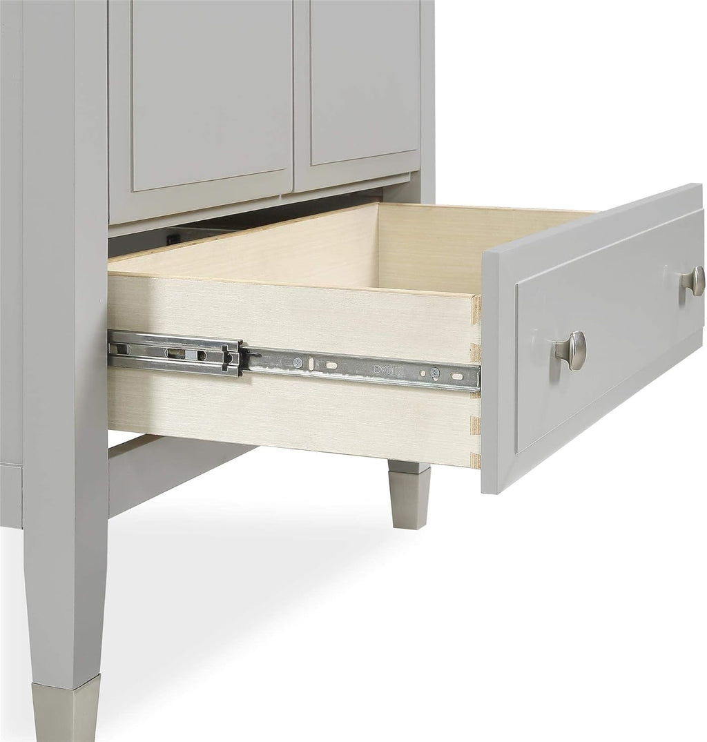 Gray Bathroom Vanity with Sink F72184