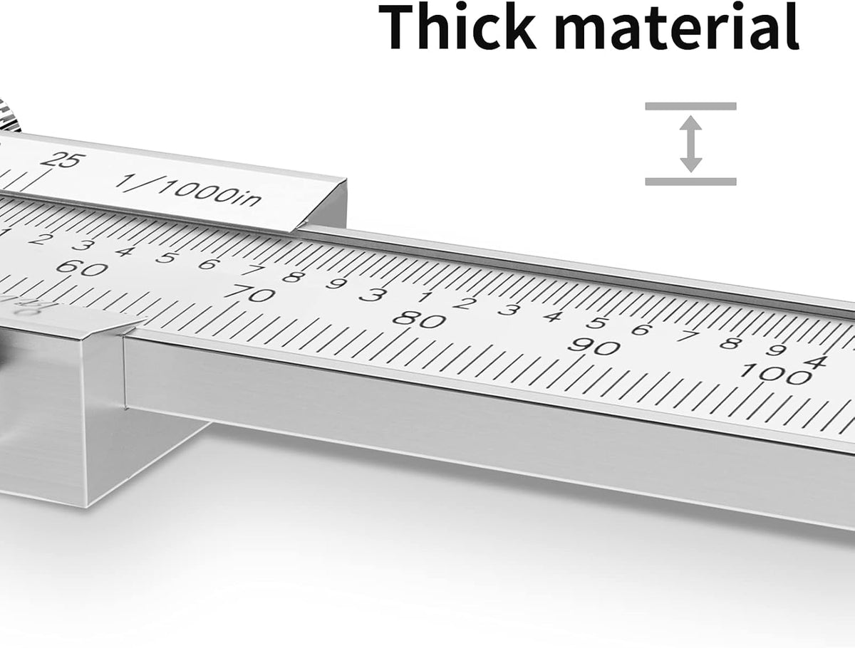0-12" Stainless Steel Vernier Caliper, Pack of 2 D9791