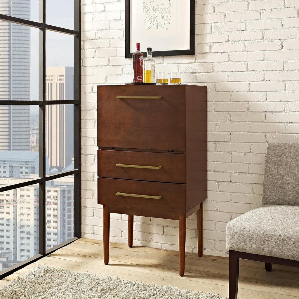 Vintage Mahogany Spirit Cabinet Q92947