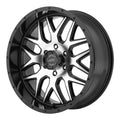 20x9 6x139.70 Black Wheel K659