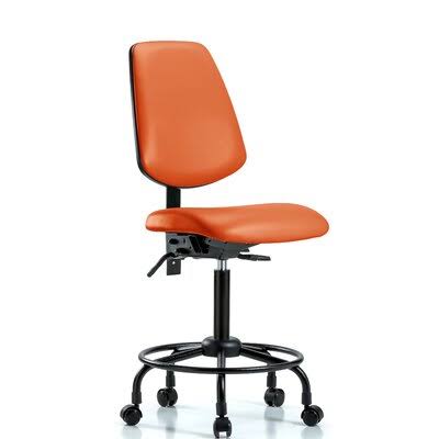 Orange Drafting Chair L825
