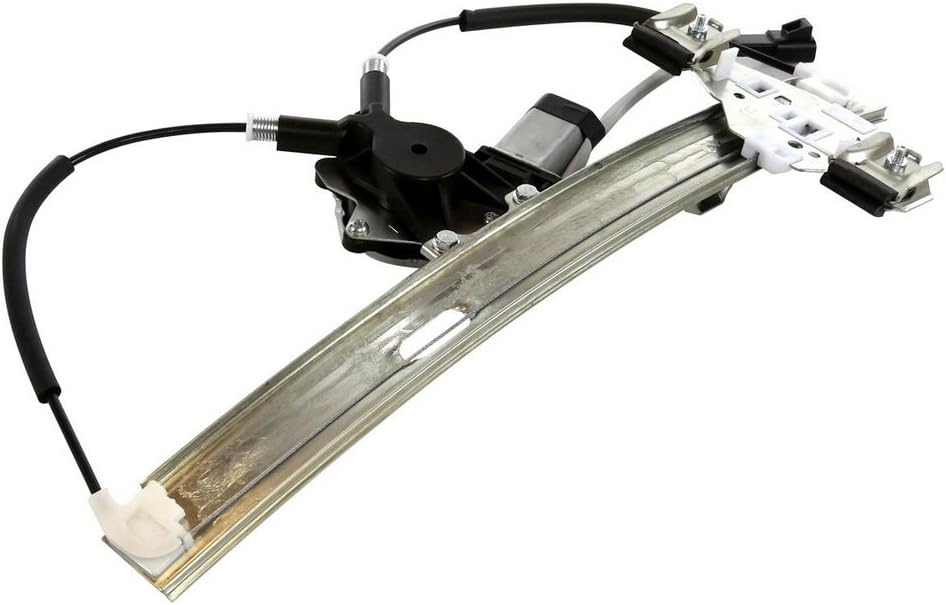 Rear Right Side Power Window Regulator with Motor Compatible with 2004-2008 Pontiac Grand Prix Sedan 4-Door Pack of 2 H7348