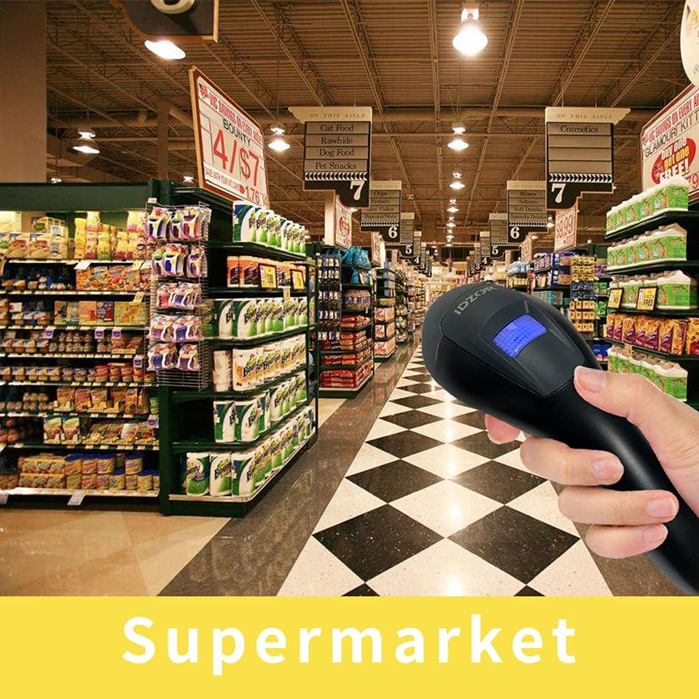 Wireless Bluetooth Barcode Scanner with USB Receiver H45271