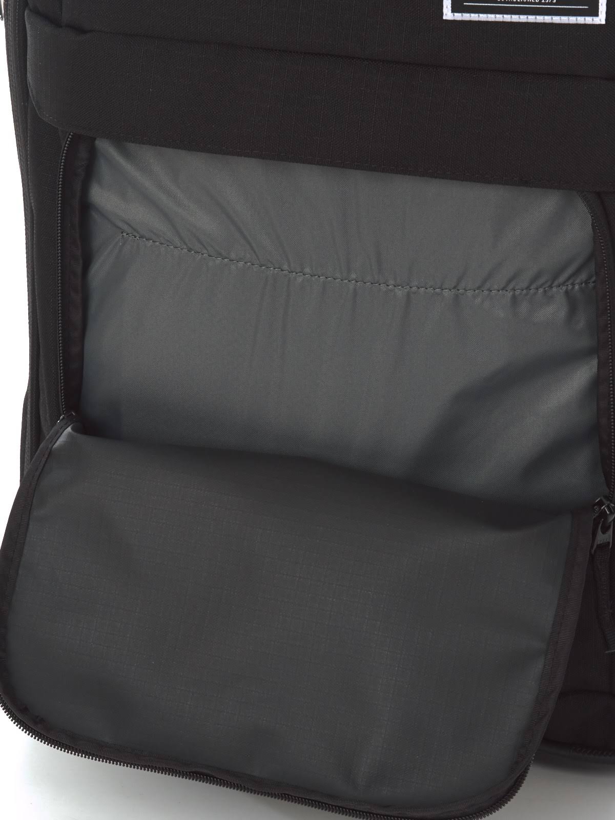 Black Carry On Roller Bag W6324