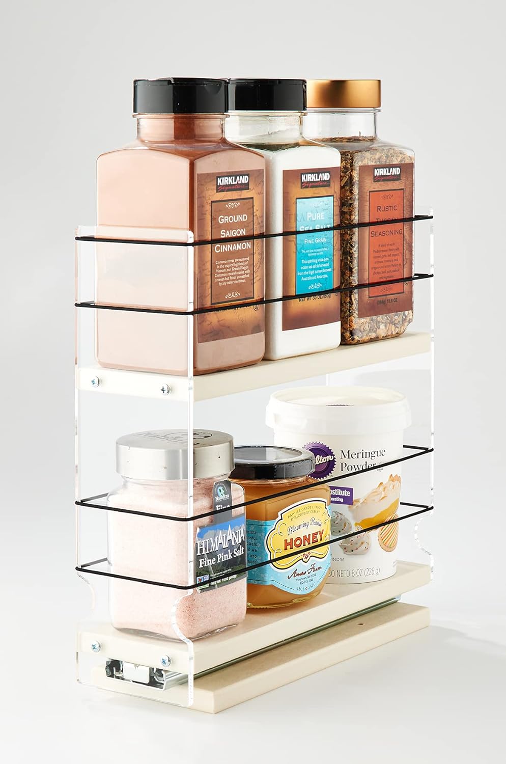 Spice Rack with Large Container Drawer G91401