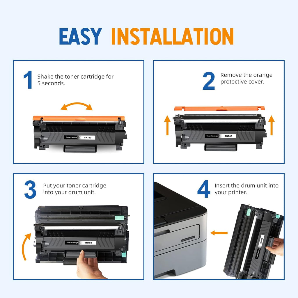 Black Toner Cartridge 4 Pack K861
