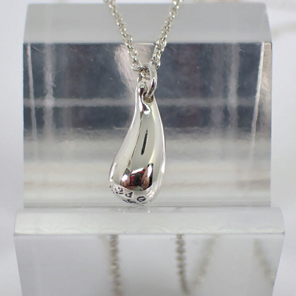925 Teardrop Pendant Necklace S473380