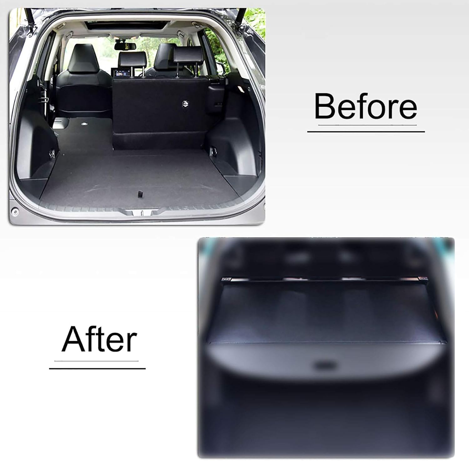 Retractable Cargo Cover Trunk Shade for Mercedes Benz GLK-Class K248
