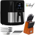 3.7QT Digital Air Fryer Bundle with 12-Piece Knife Set C56546