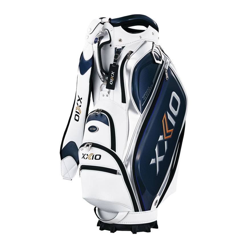 White/Navy Staff Bag M7147