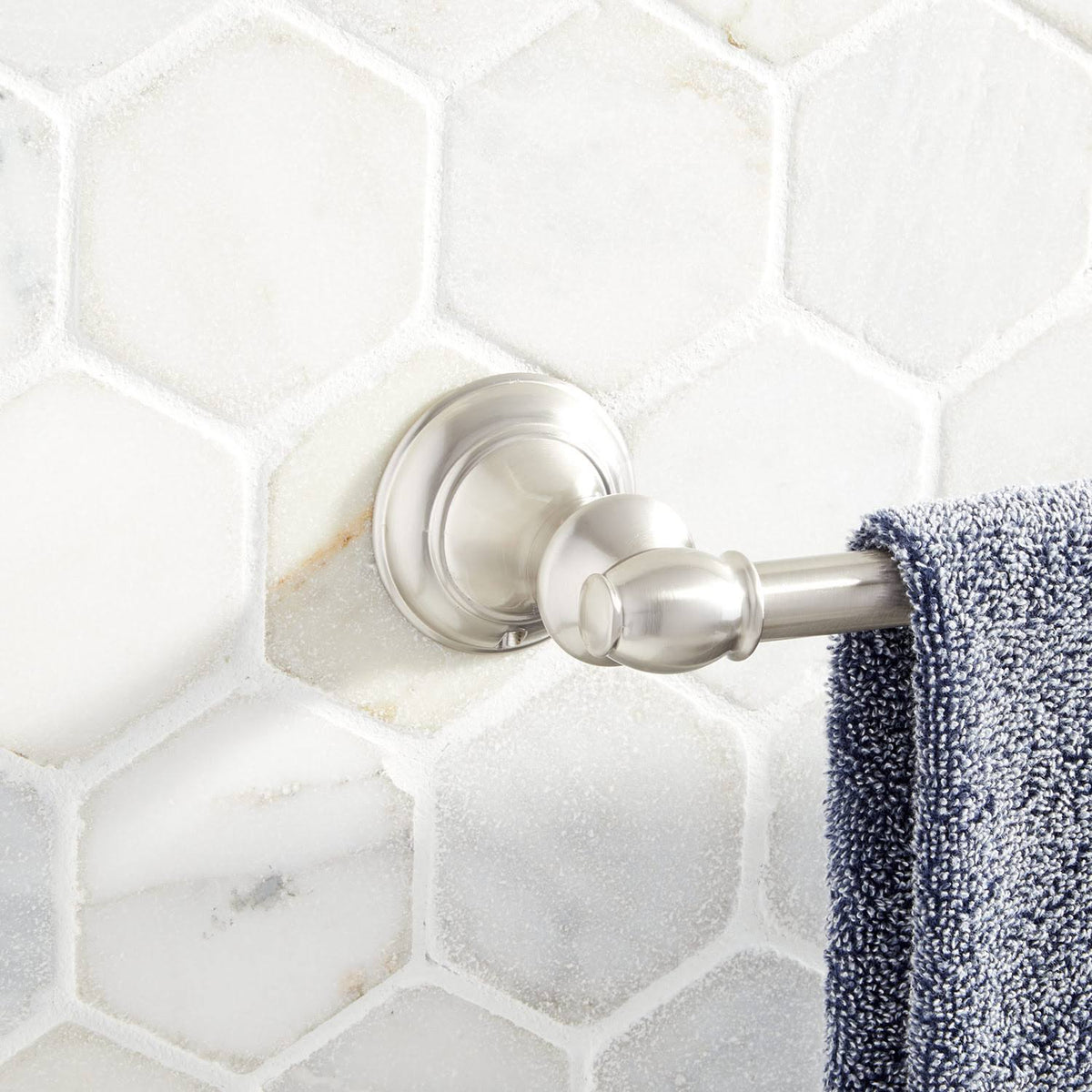 Brushed Nickel Stainless Steel Towel Bar H271182