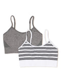 Girls Seamless Cami Bra, 2-Pack Y5075