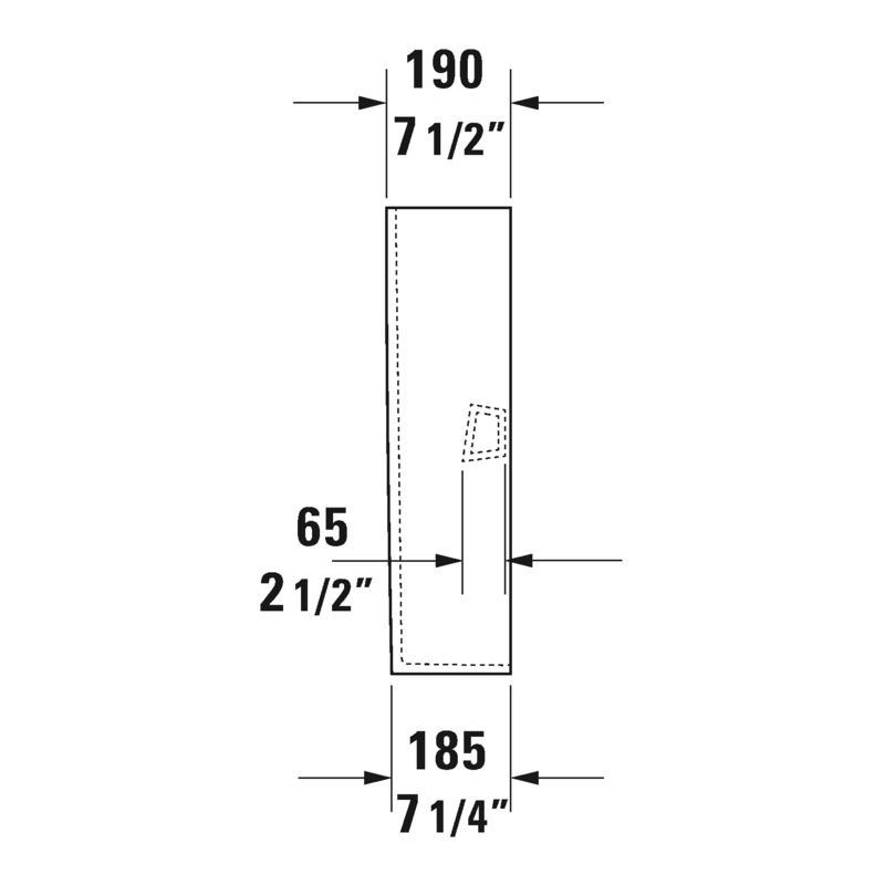 White Pedestal D945