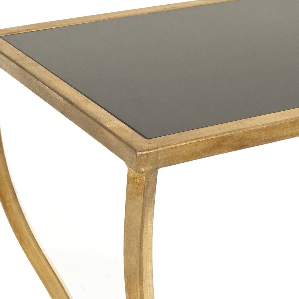 Black Gold Accent Table O443
