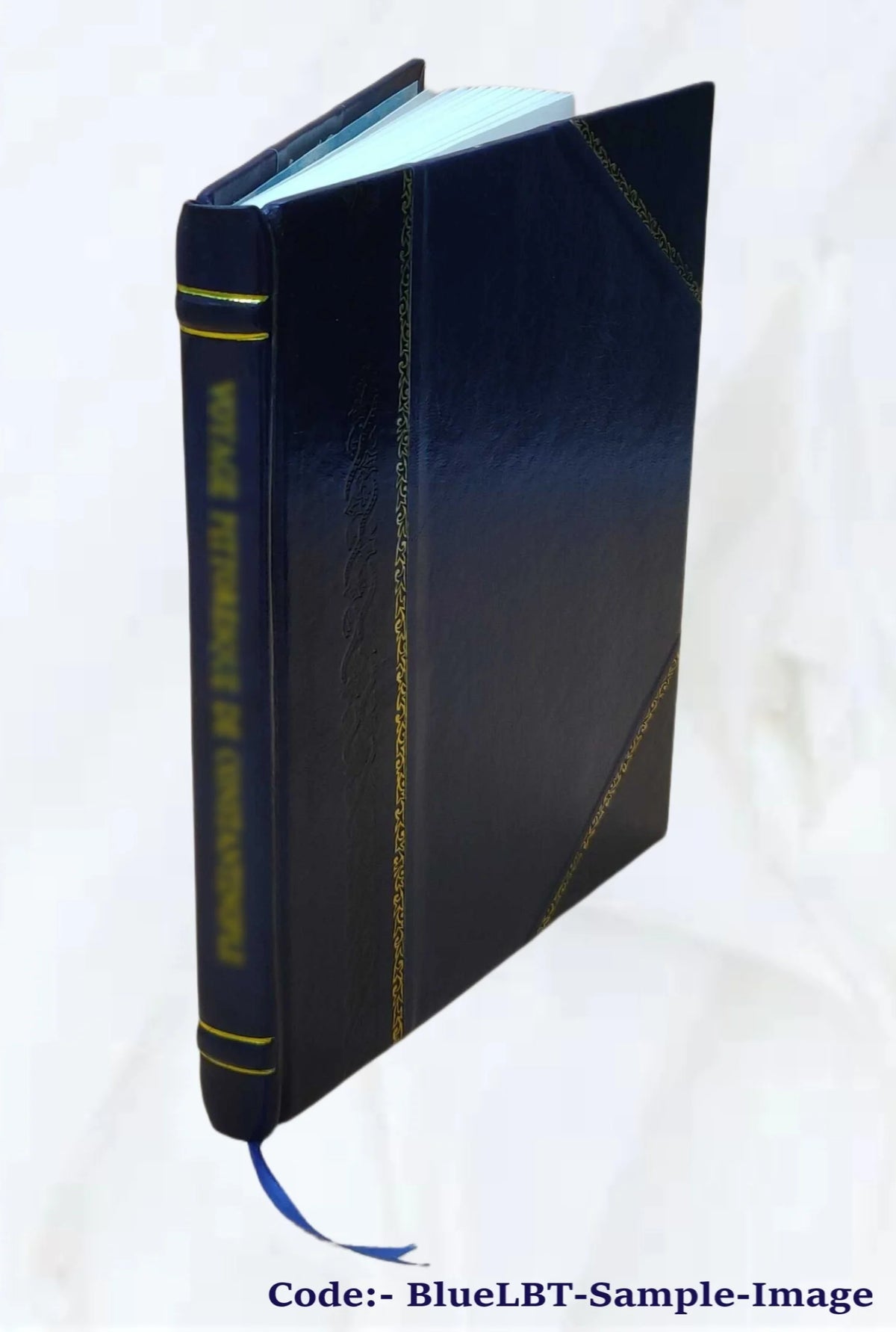 Leather Bound Book Q819