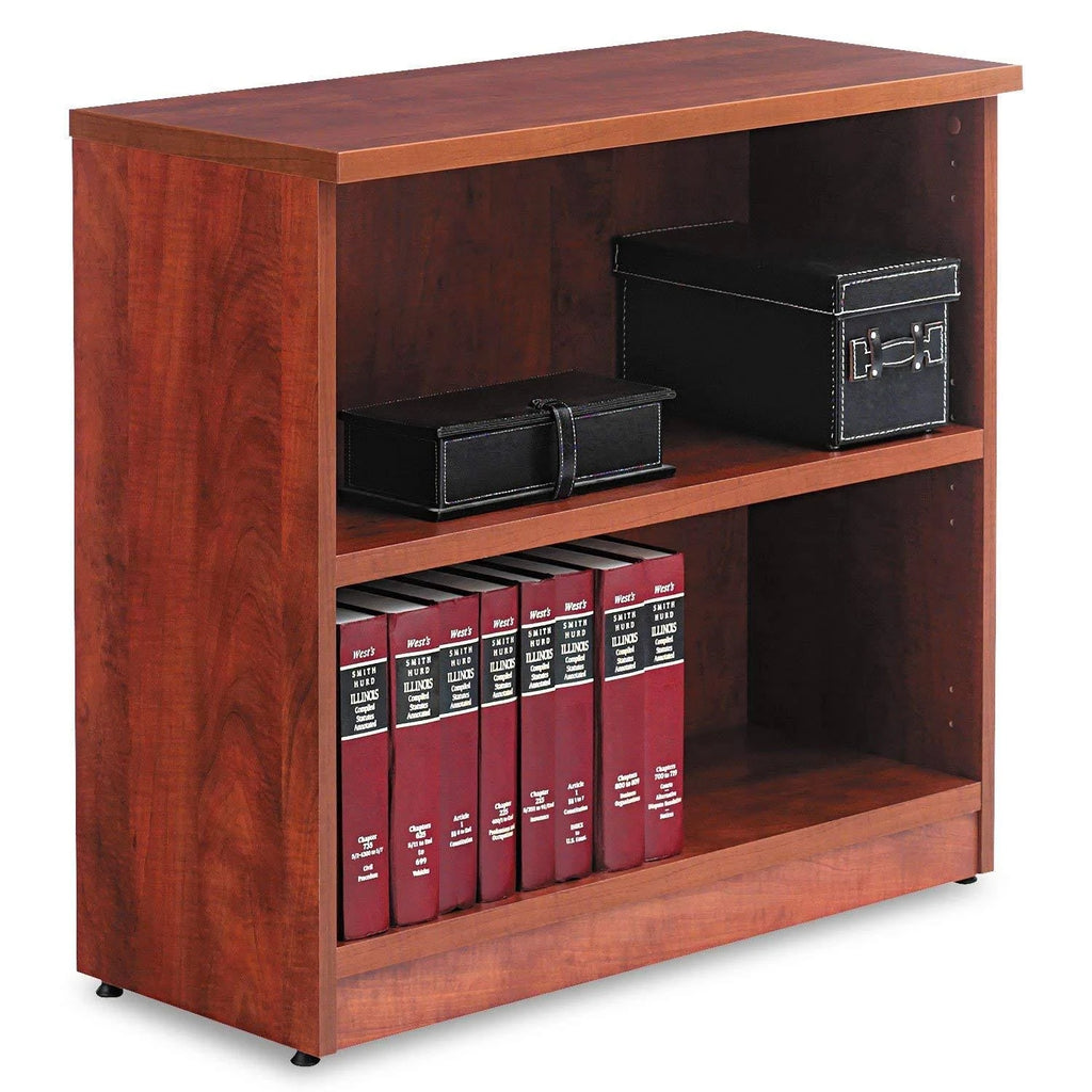 Med Cherry Two-Shelf Bookcase L3719