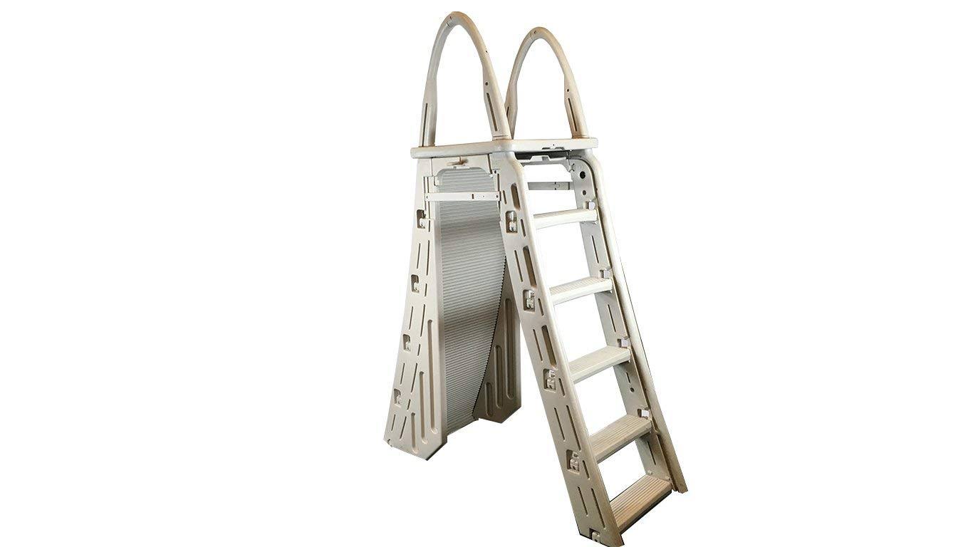 Adjustable Safety Ladder for Above Ground Pool A992920