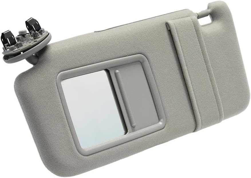 Gray Sun Visor Replacement for 2007-2011 Toyota Camry, Pack of 2 I554740