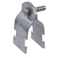 3 in. Strut Pipe Clamp, 25 per case, Gold Galvanized L8742