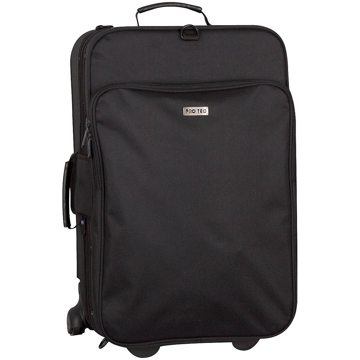 Black Triple Trumpet Case with Wheels T76376