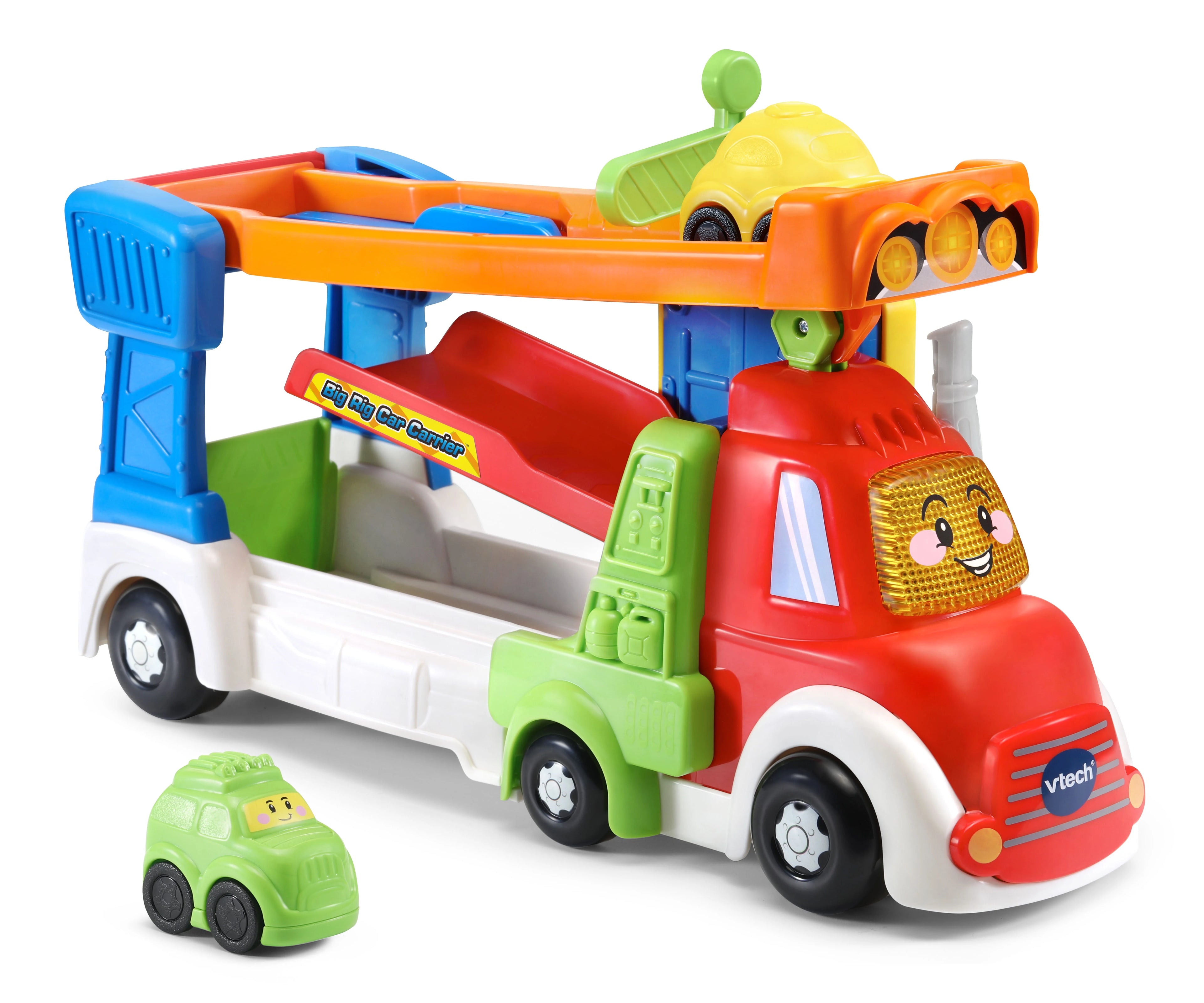 Big Rig Car Carrier Playset with Two Vehicles Z695