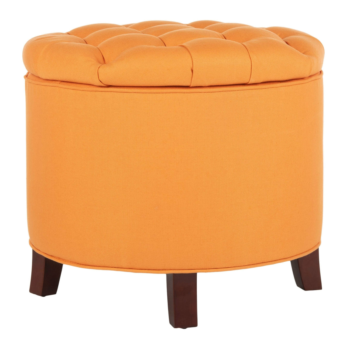 Tangerine Tufted Storage Ottoman Z197801