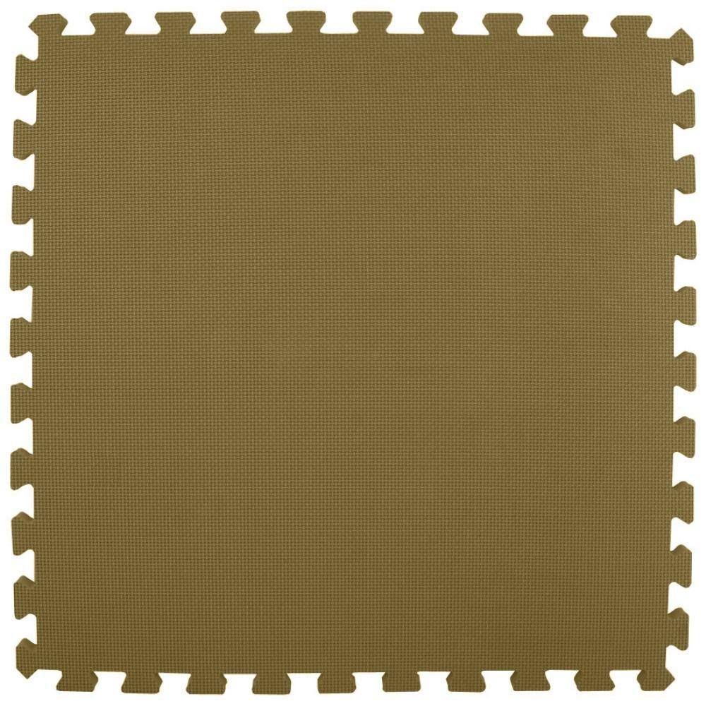 Brown Foam Interlocking Floor Mat (Case of 25) W788