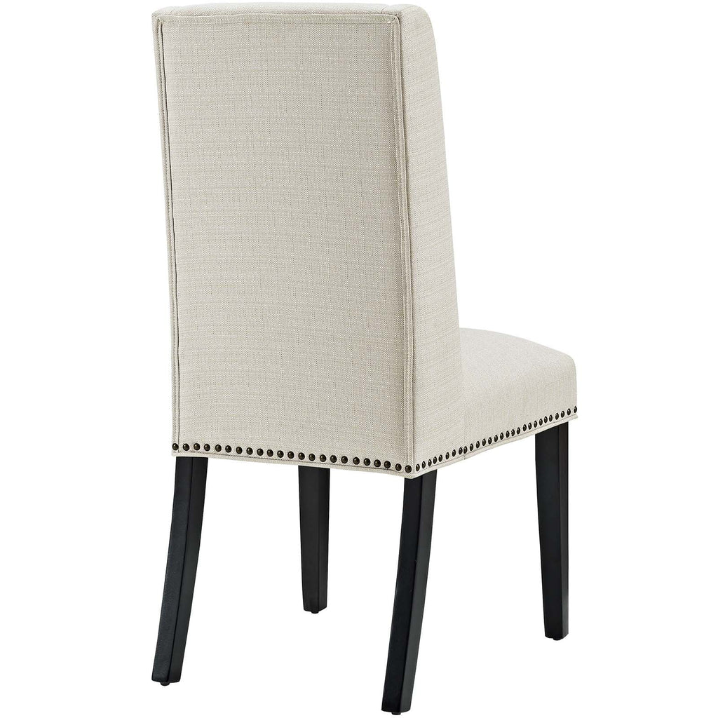 Beige Fabric Dining Chair D400317