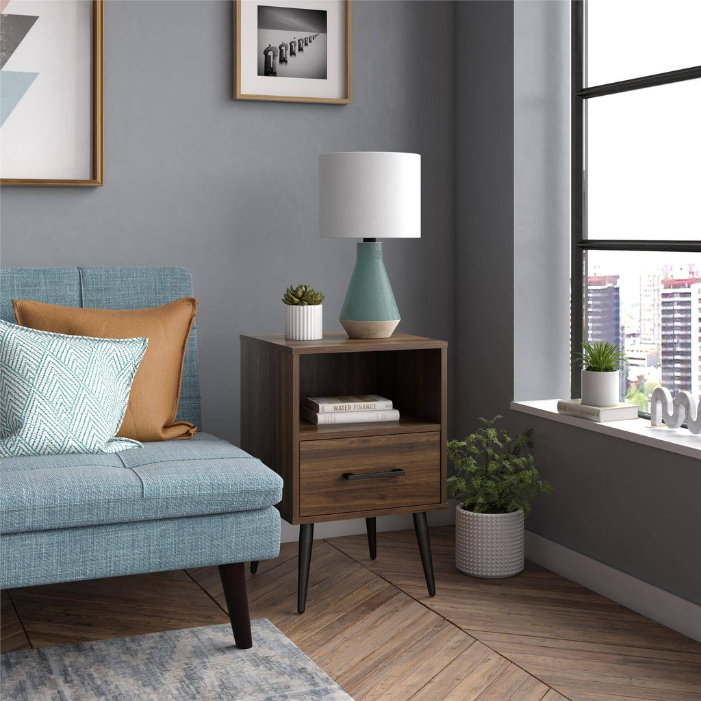 Walnut End Table T44666