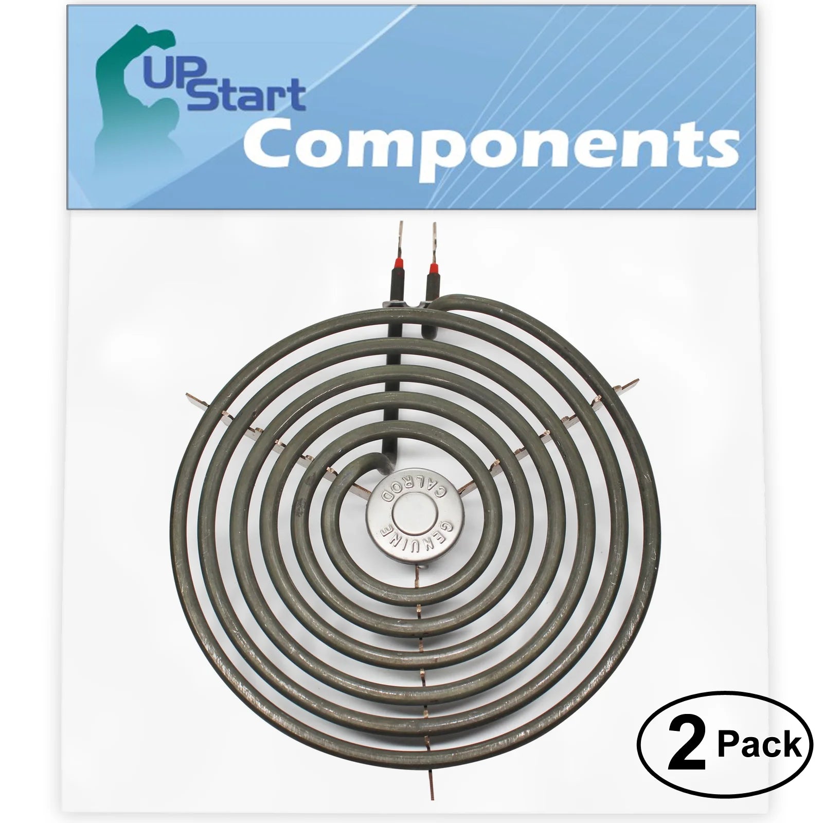 2-Pack 8 inch 6 Turns Surface Burner Element for Range Stove Cooktop M965296