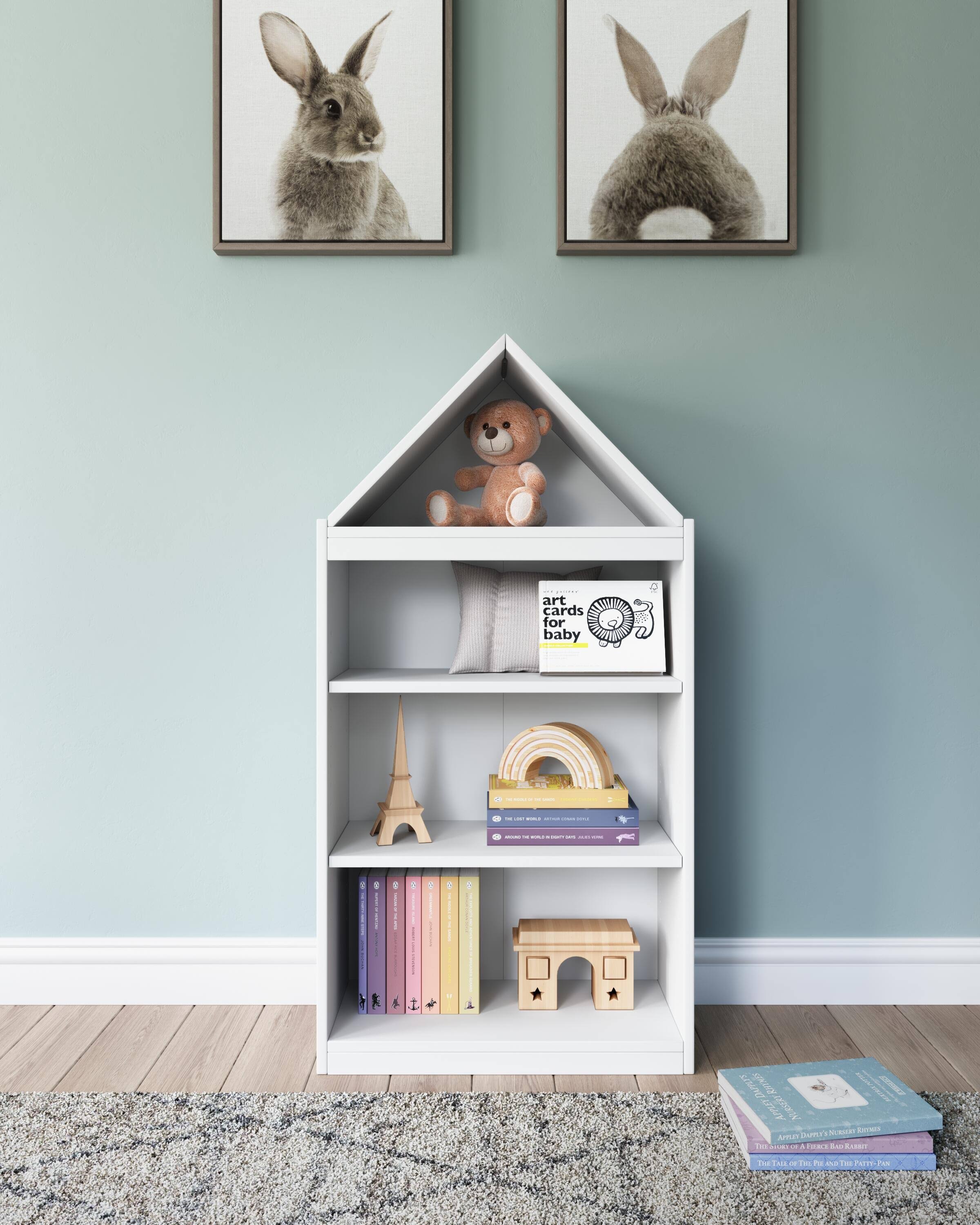 White Bookcase A4658