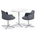 Dark Gray Wool Armchair X24372