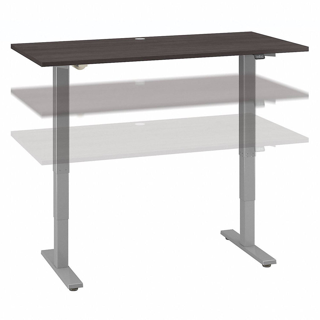 Gray Electric Height Adjustable Standing Desk P5786