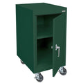 Forest Green Work Height Storage Cabinet C4473