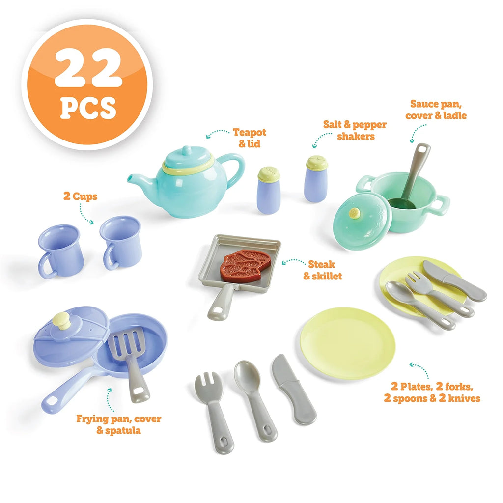 22 Pieces Kitchen Playset U4505