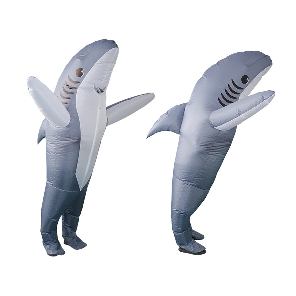 Grey Dolphin Inflatable Costume K361062