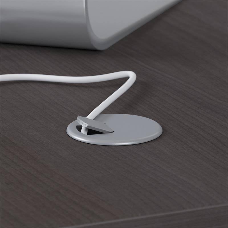 Gray Electric Height Adjustable Standing Desk P5786