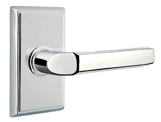 Passage Turino Lever with Rectangular Rose C68058