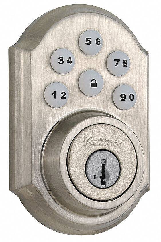 Electronic Deadbolt Lock, 6 Button Y467832