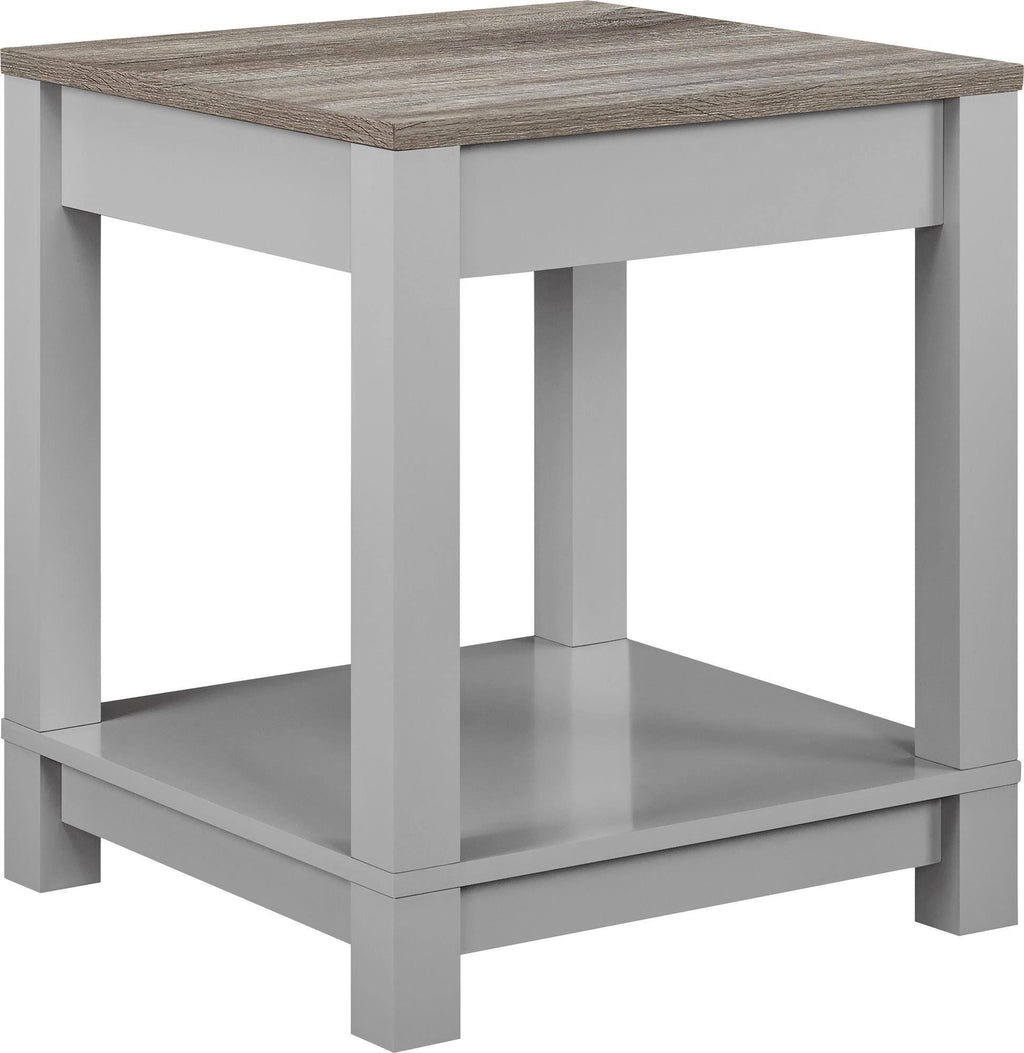 Gray End Table G183815