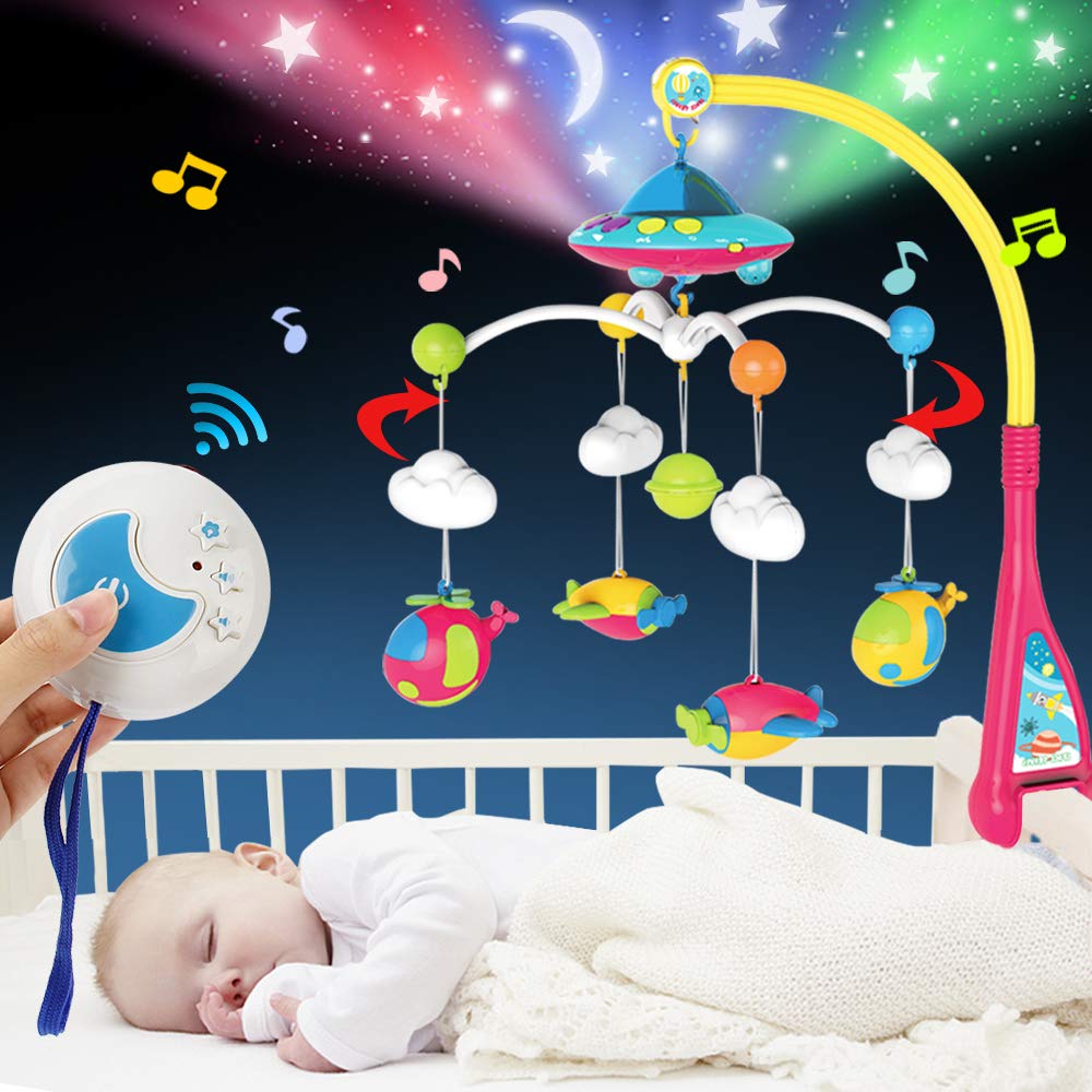 Baby Musical Crib Mobile with Projector and Night Light K17533