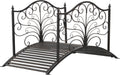 Black Bronze Metal Garden Bridge B186790
